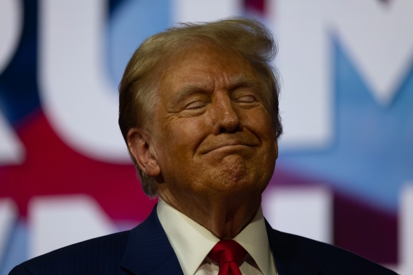 Trump town hall ends with extended 'musical-fest' while he stands onstage