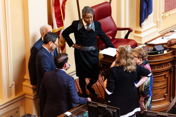 Lt. Gov. Winsome Earle-Sears in the Virginia General Assembly last month.