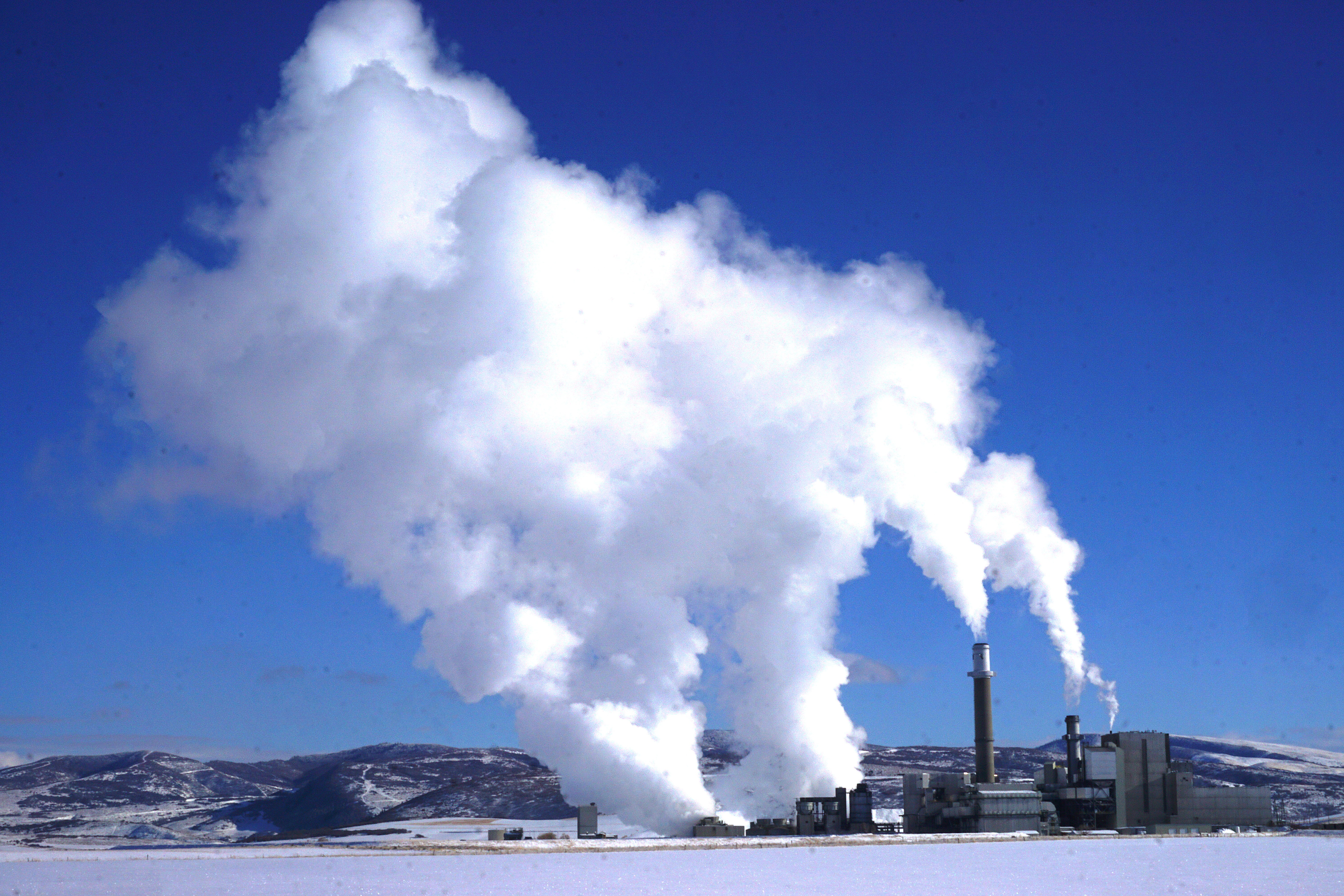 Hayden Station, a coal-fired power plant, dominates part of the landscape between Hayden and Steamboat Springs in northwest Colorado. The power plant is expected to start shutting down before the end of the decade.