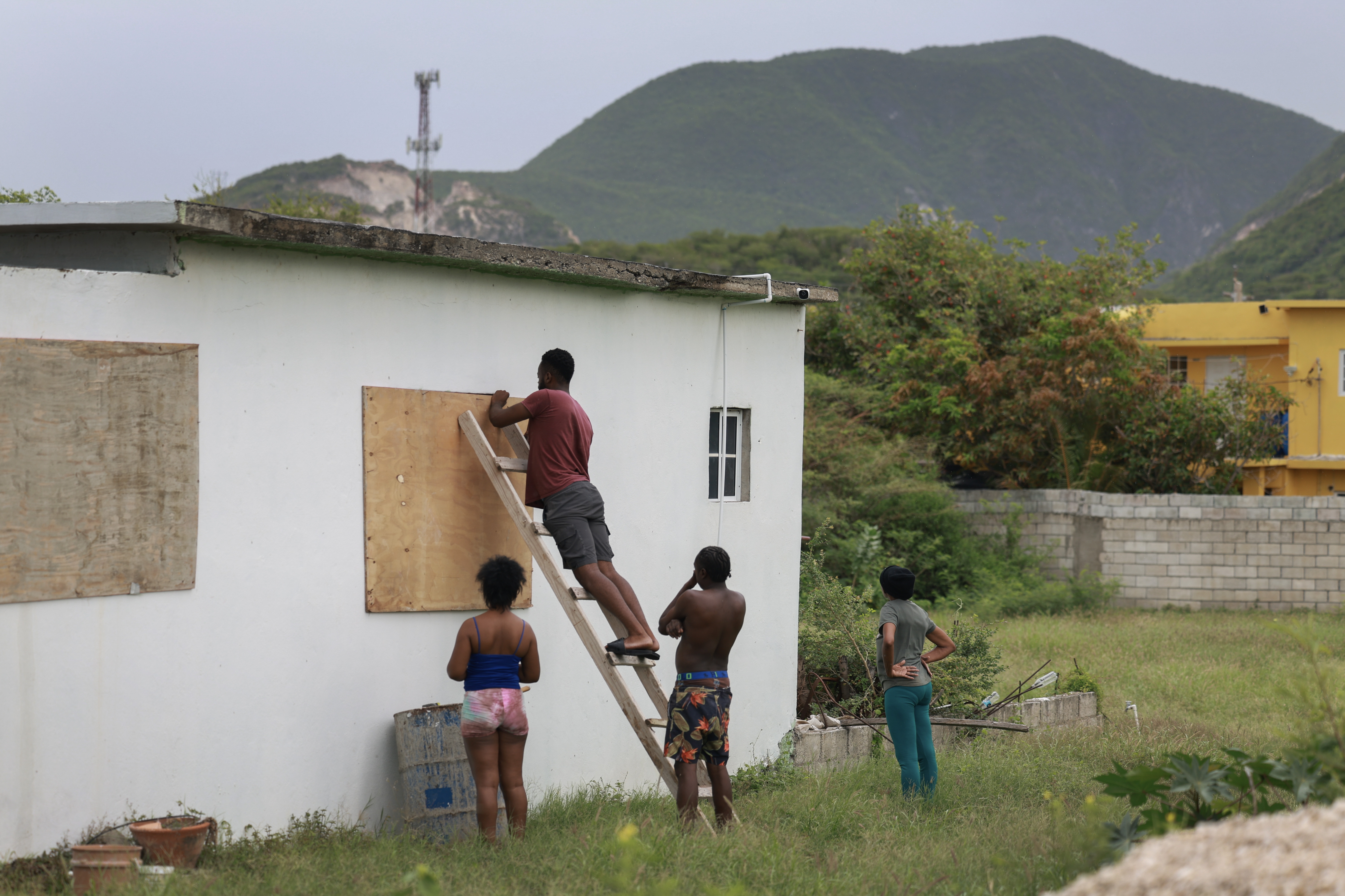 Hurricane Beryl Lashes Over Jamaica