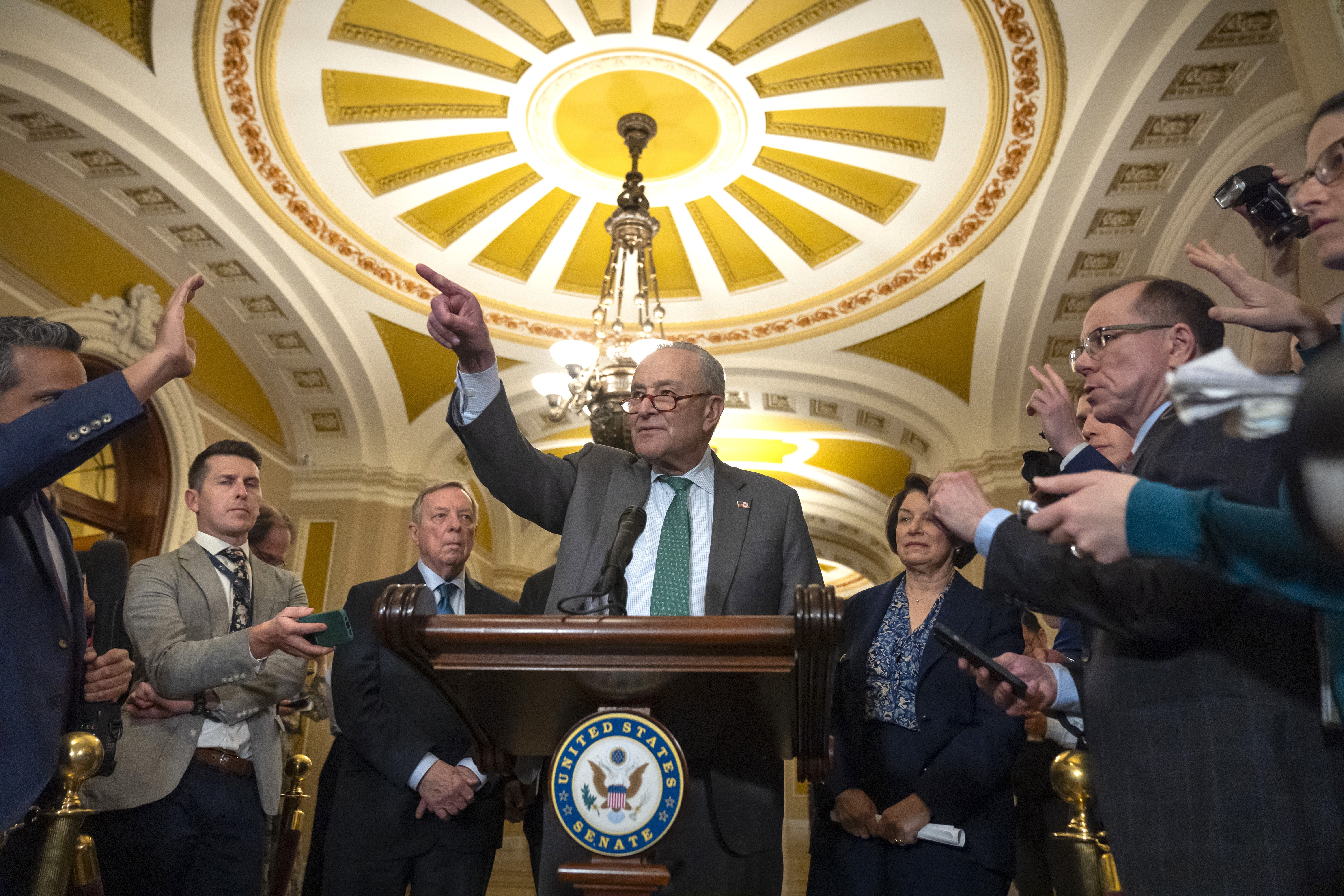 2 takes on how Democrats can resist Trump, win back public : NPR