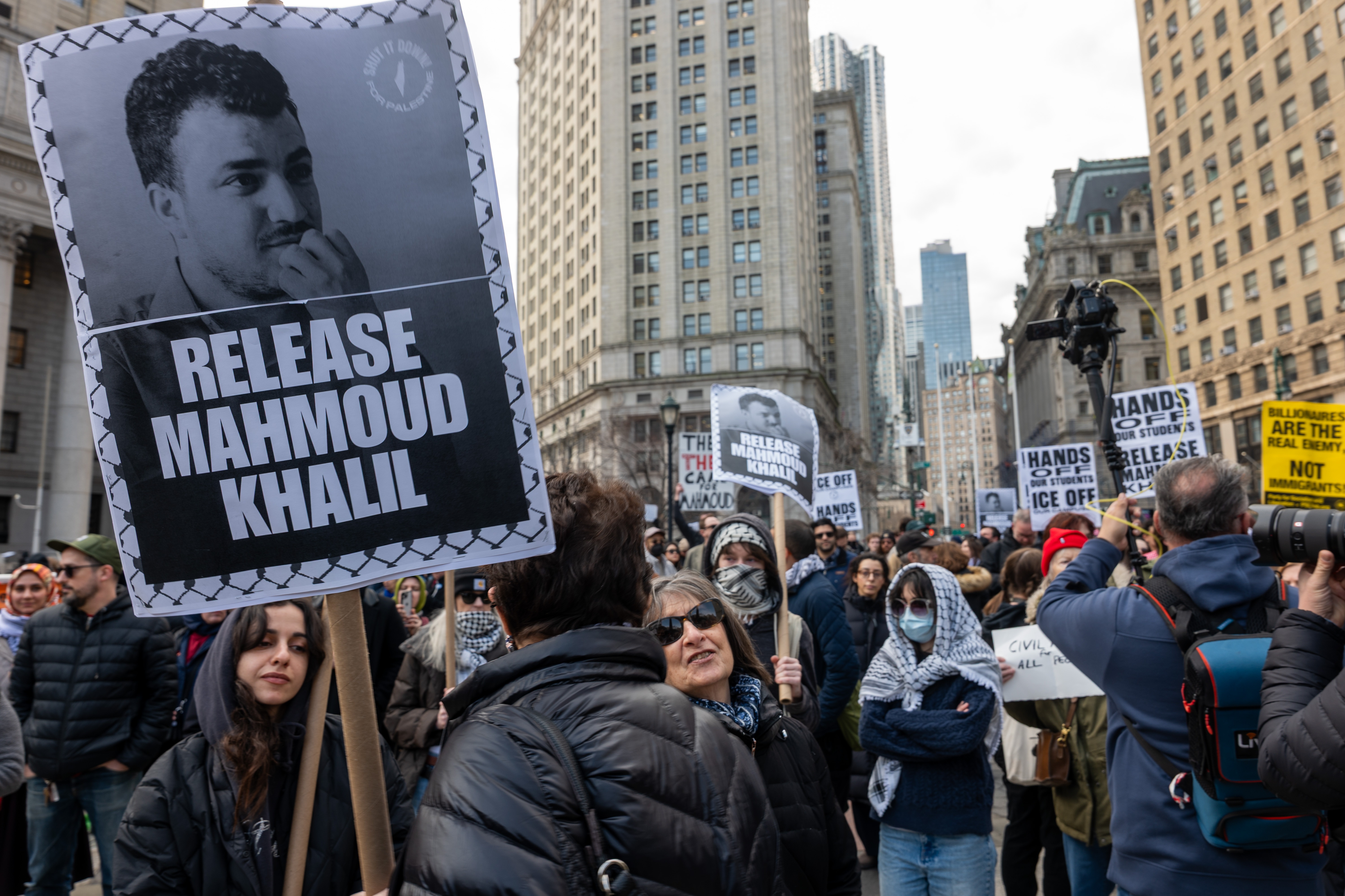 Mahmoud Khalil has asked an immigration judge to grant him asylum, saying he feared being targeted by Israel if he