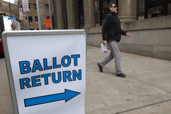 The Supreme Court upholds grace periods for mail-in ballots, siding against the GOP