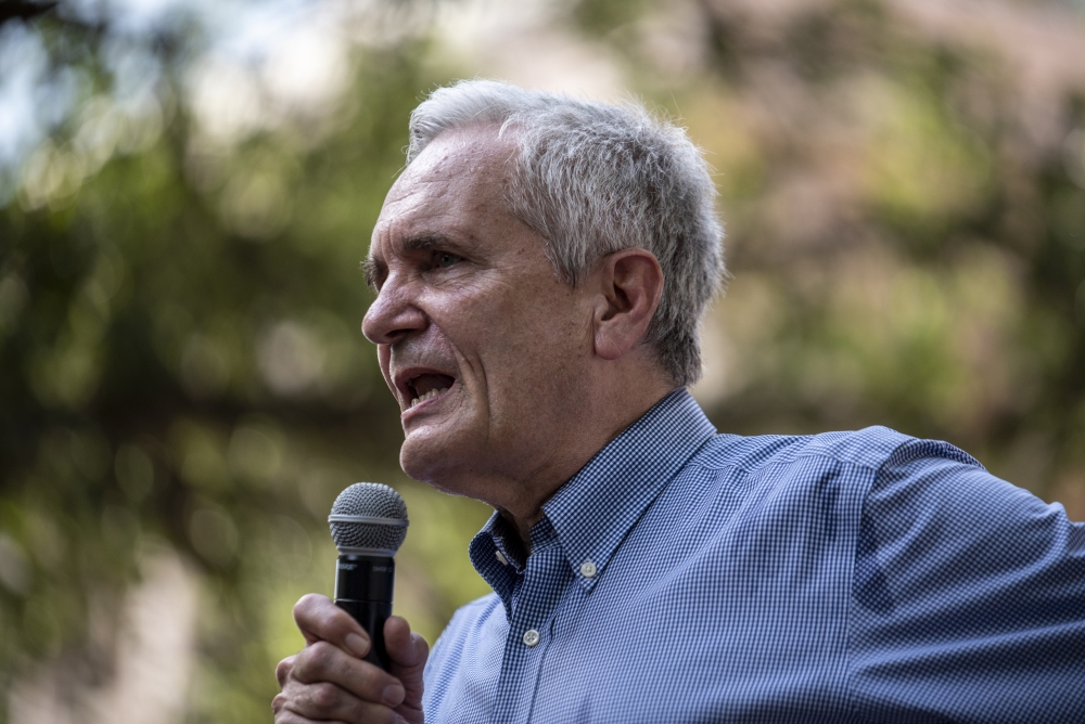 Rep. Lloyd Doggett of Texas is the first congressional Democrat to publicly call for President Biden to withdraw from his reelection bid after last week's poor debate performance.<br> (Getty Images)