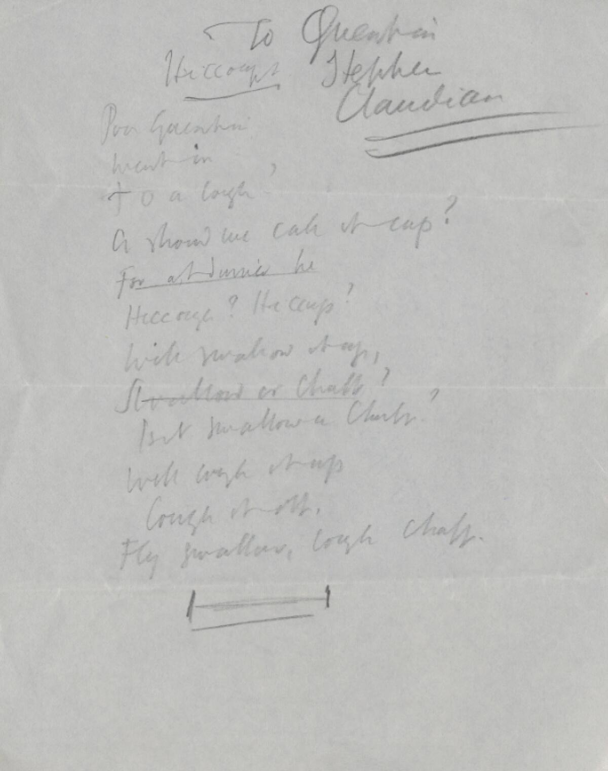 Newly discovered poems show Virginia Woolf as a fun aunt | News | WLIW-FM