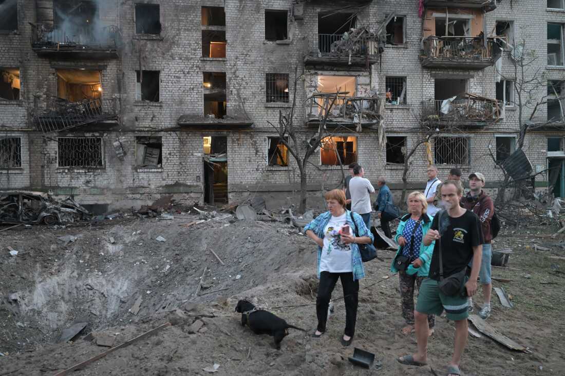Russian missiles and drones kill 11 and cause damage across Ukraine capital