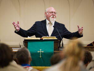The Rev. John Jackman says the church's medical debt campaign has brought together people across the political spectrum.