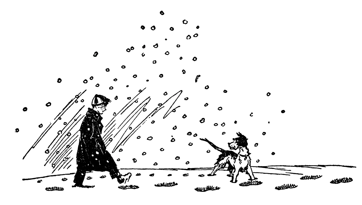 An image from the original Henry Huggins printing, with Louis Darling illustrations.