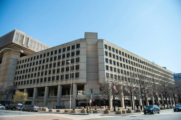 The J. Edgar Hoover Building of the Federal Bureau of Investigation (FBI) is seen on April 03, 2019 in Washington, D.C.