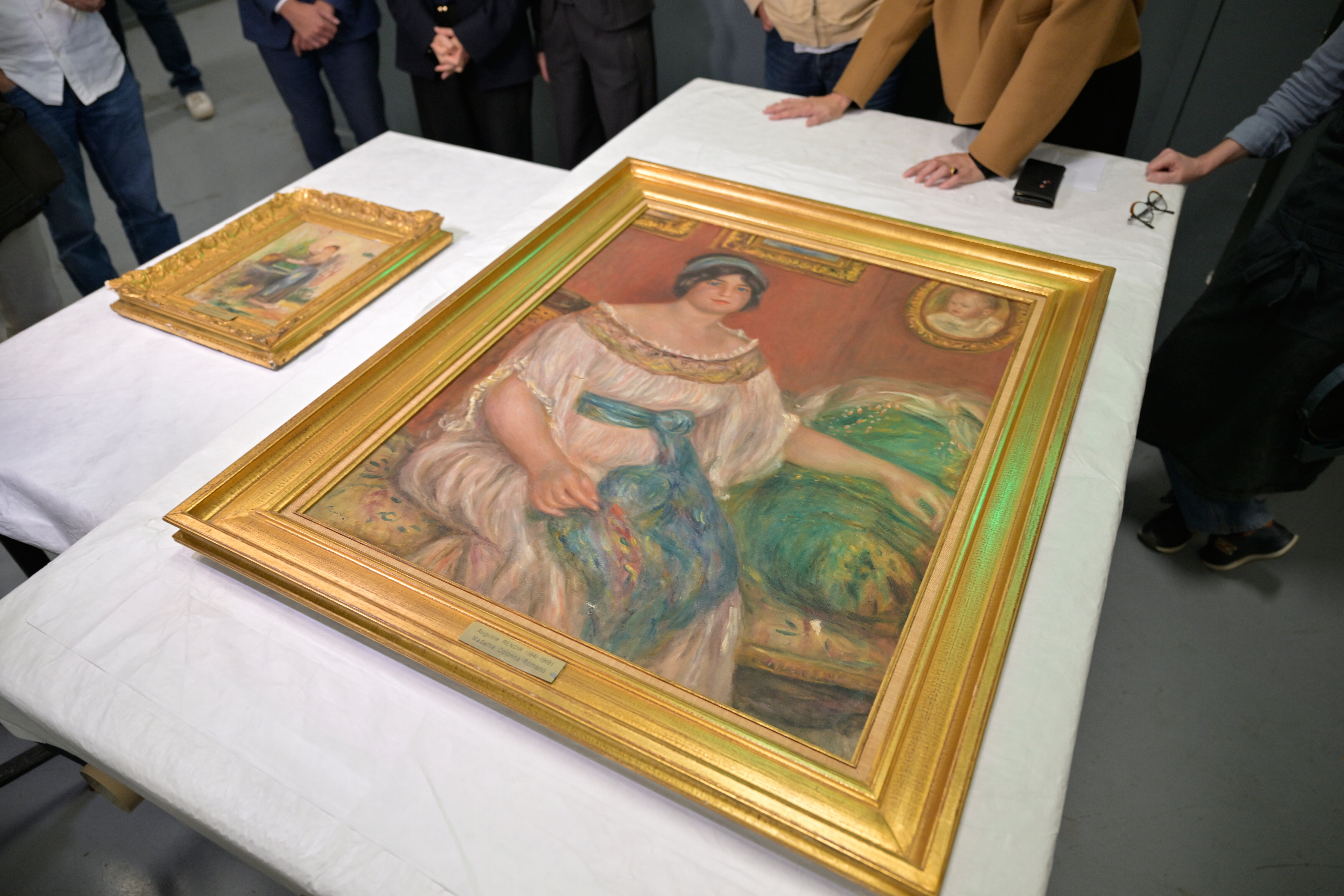 DNA and vehicle-tracking help French investigators recover stolen Renoirs