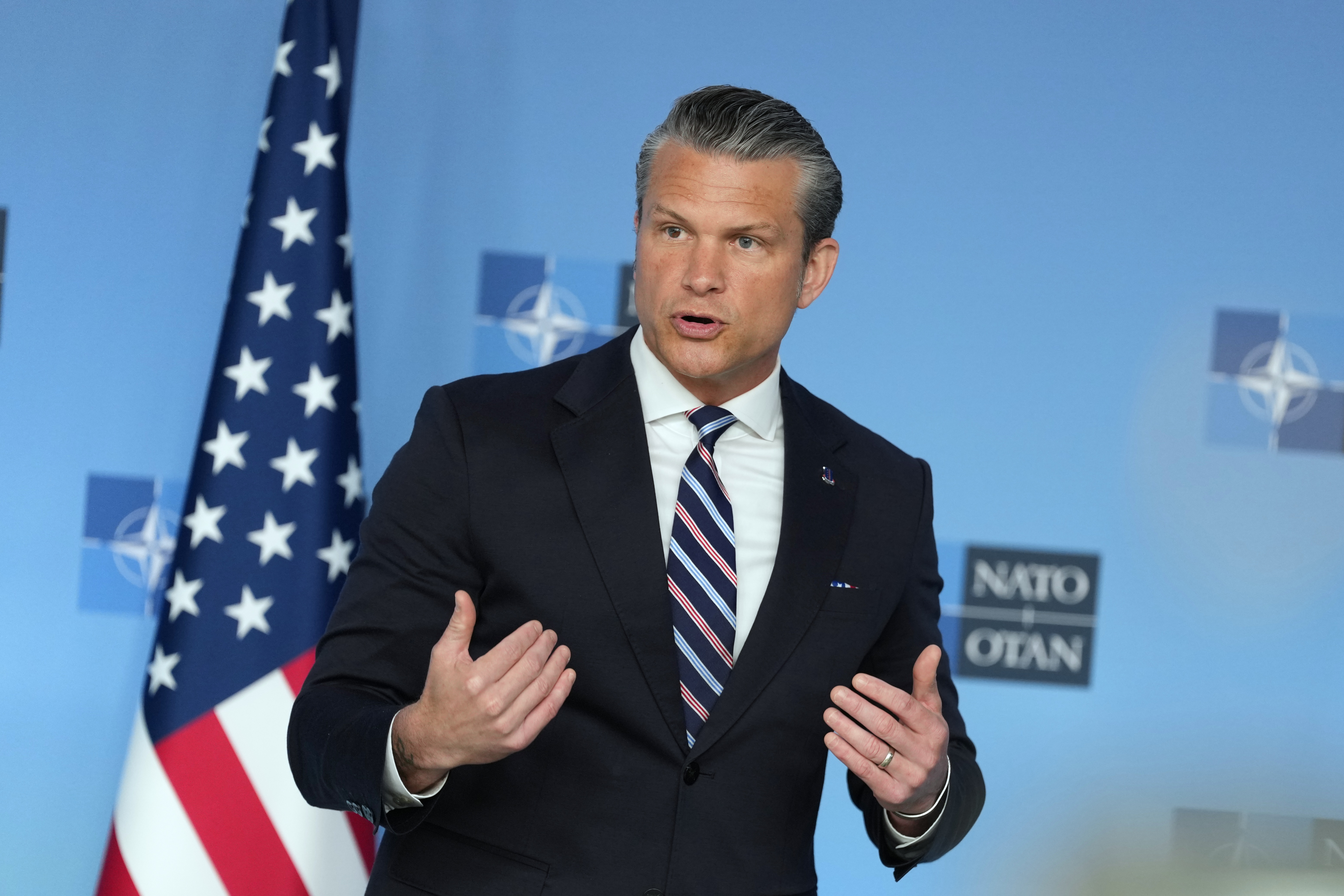 Hegseth announces in Brussels a review of U.S. forces in Europe, and a 'NATO 3.0' Hegseth announces in Brussels a review of U.S. forces in Europe, and a 'NATO 3.0'