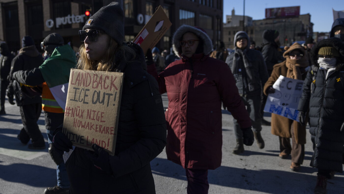 Photos: Thousands once again protest ICE in Minneapolis and across the ...