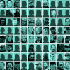 A photo collage of different people charged with violent offenses in the Jan. 6, 2021 riot.