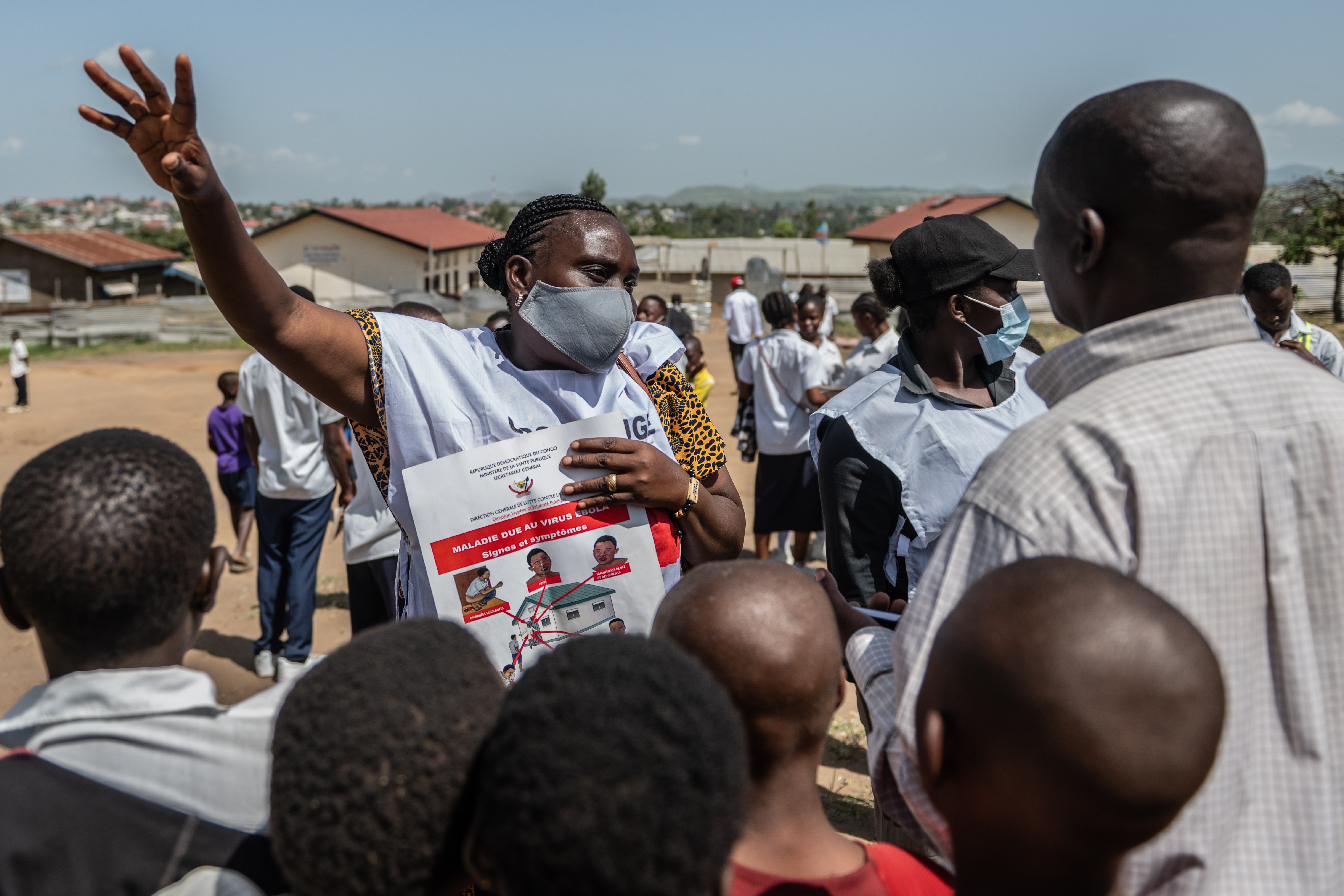 Attacks from residents complicate the fight against a rare type of Ebola