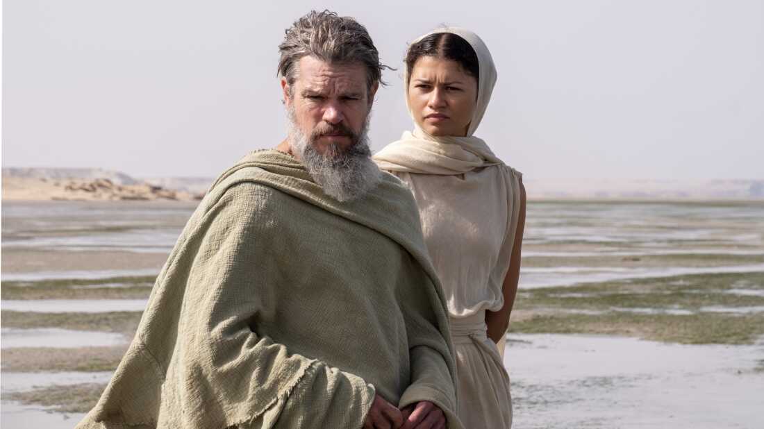  Matt Damon is Odysseus and Zendaya is Athena in THE ODYSSEY, written, produced, and directed by Christopher Nolan.
