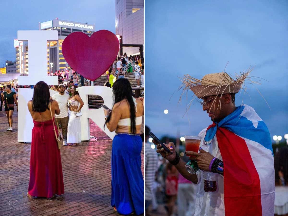 Fans before a recent concert.