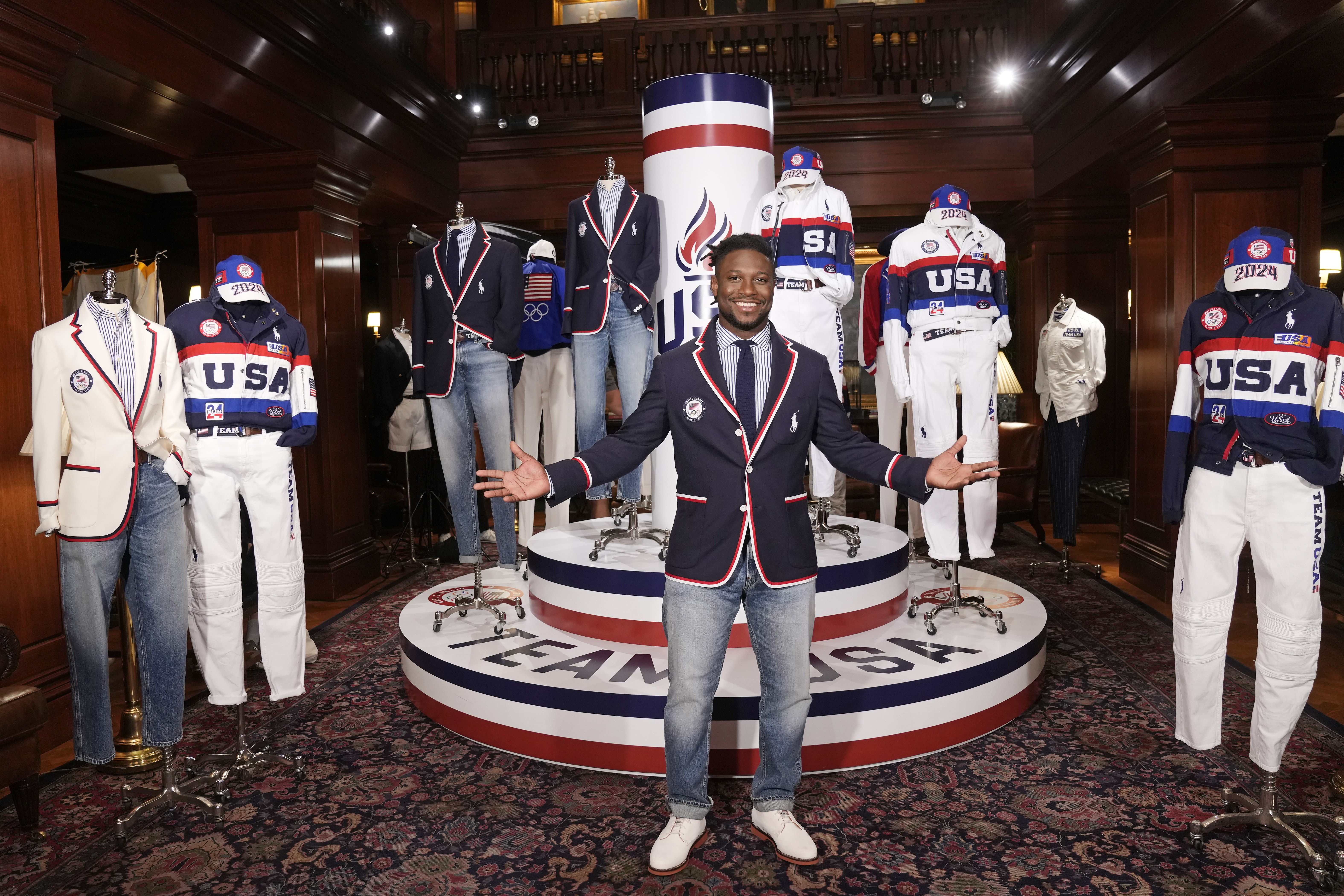 Ralph Lauren unveils Team USA’s Olympic and Paralympic uniforms