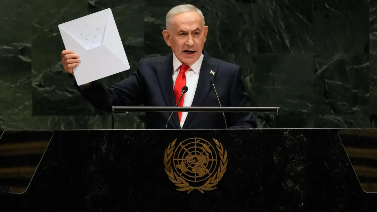 Netanyahu rages against critics, including Mamdani, at the U.N. General Assembly
