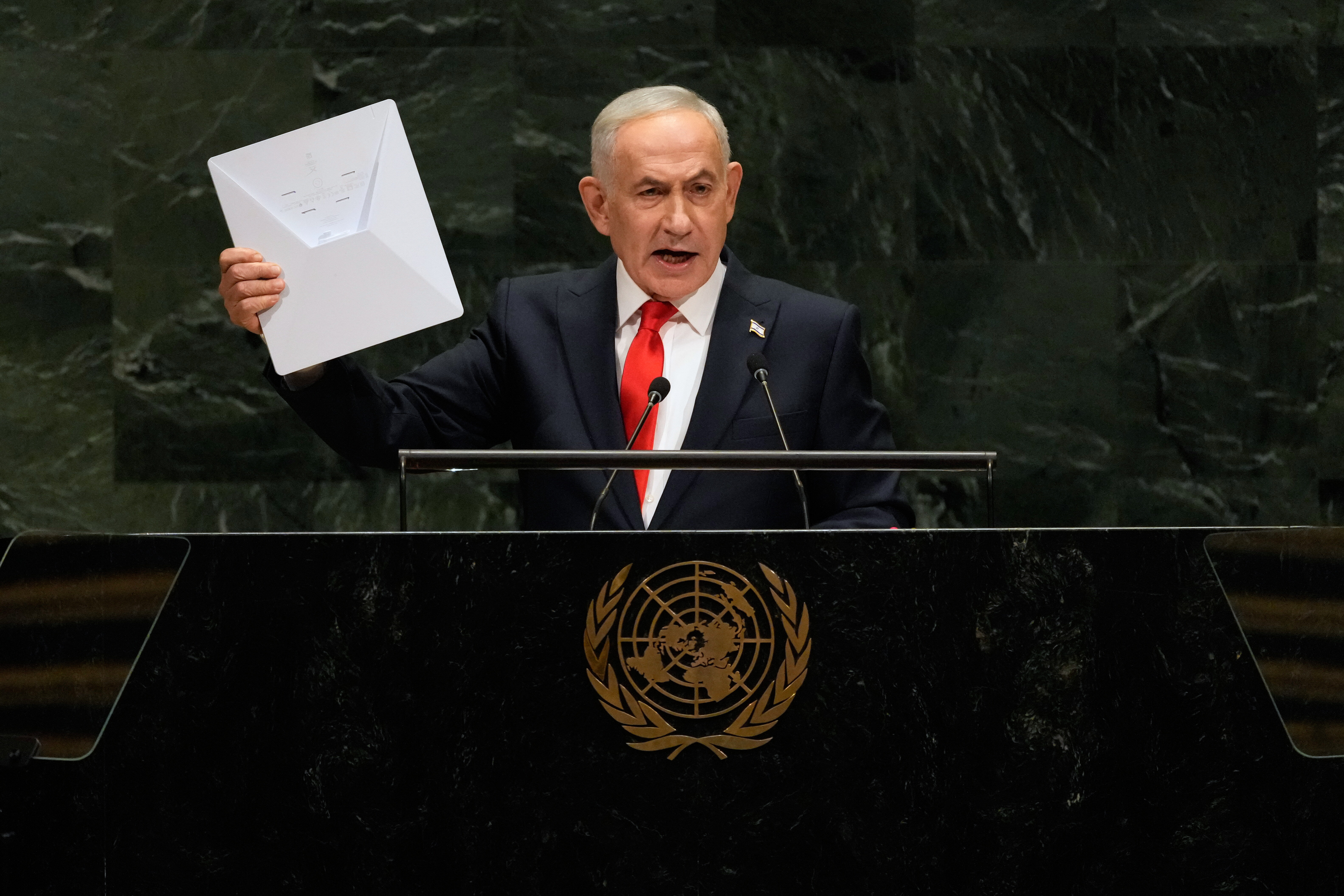 Netanyahu rages against critics, including Mamdani, at UNGA