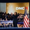 Kamala Harris accepts her nomination on the final night of the DNC.