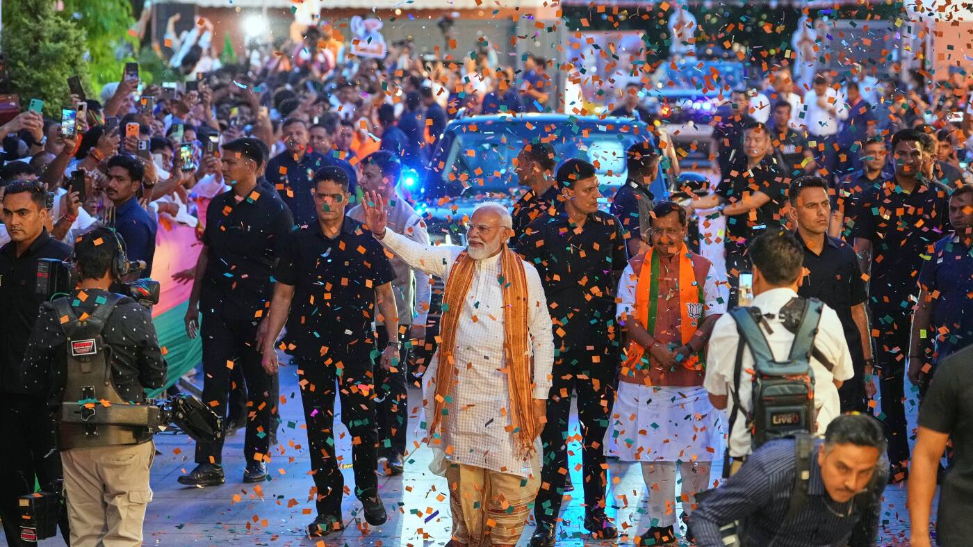 Modi’s celebration takes management of India’s West Bengal in key state election : NPR