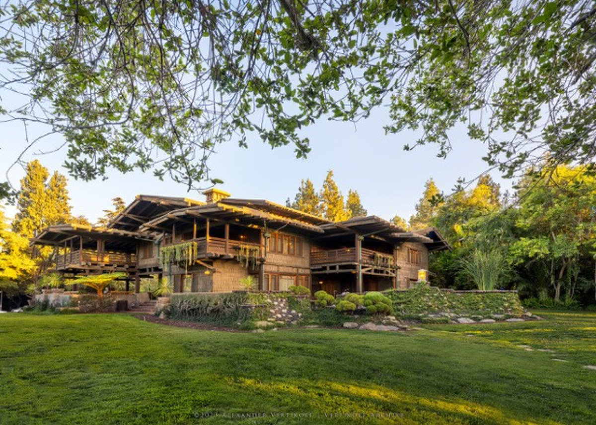 The Gamble House in Pasadena