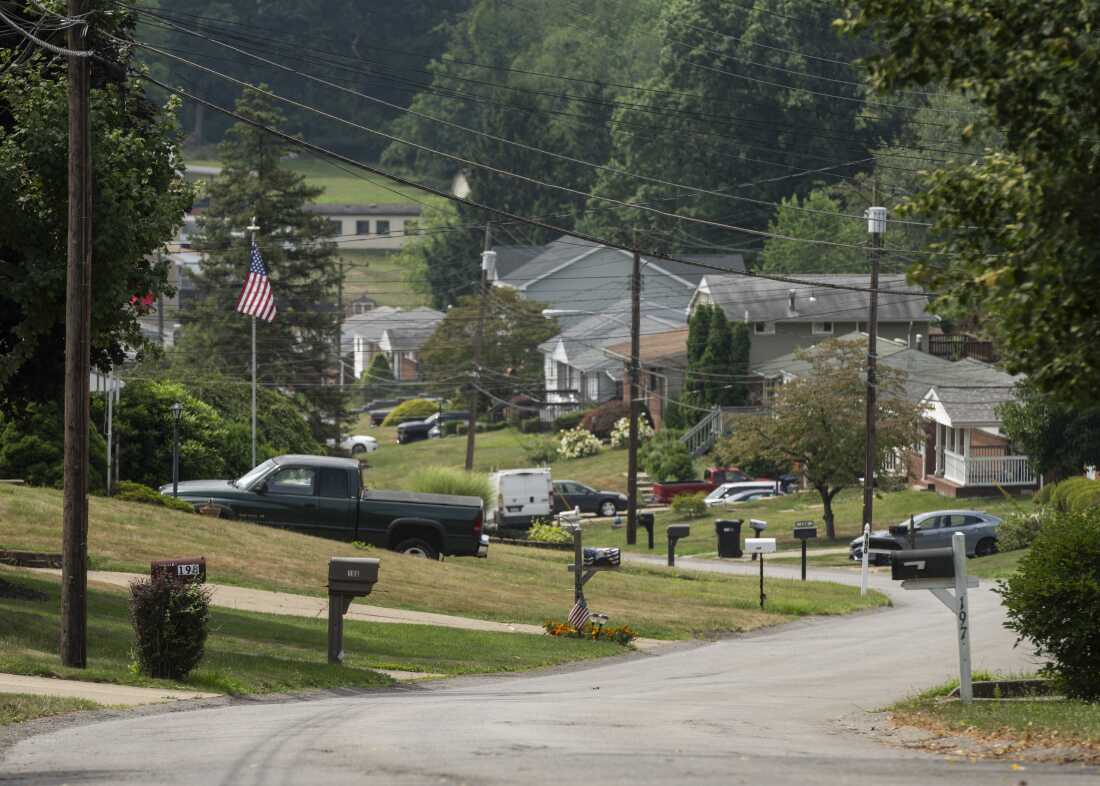 Moon Township a suburban town in Allegheny County on July 24, 2024.