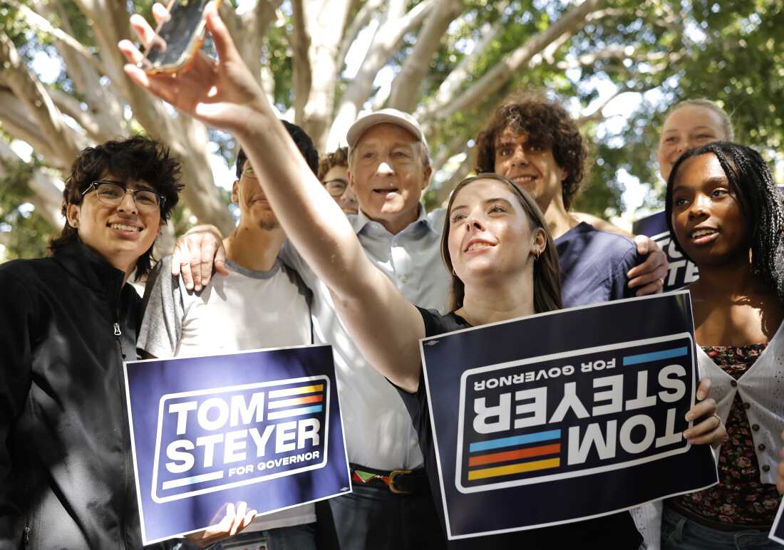 Tom Steyer tried to work with political influencers in his failed bid for California governor. In the end, he failed to advance to the general election t