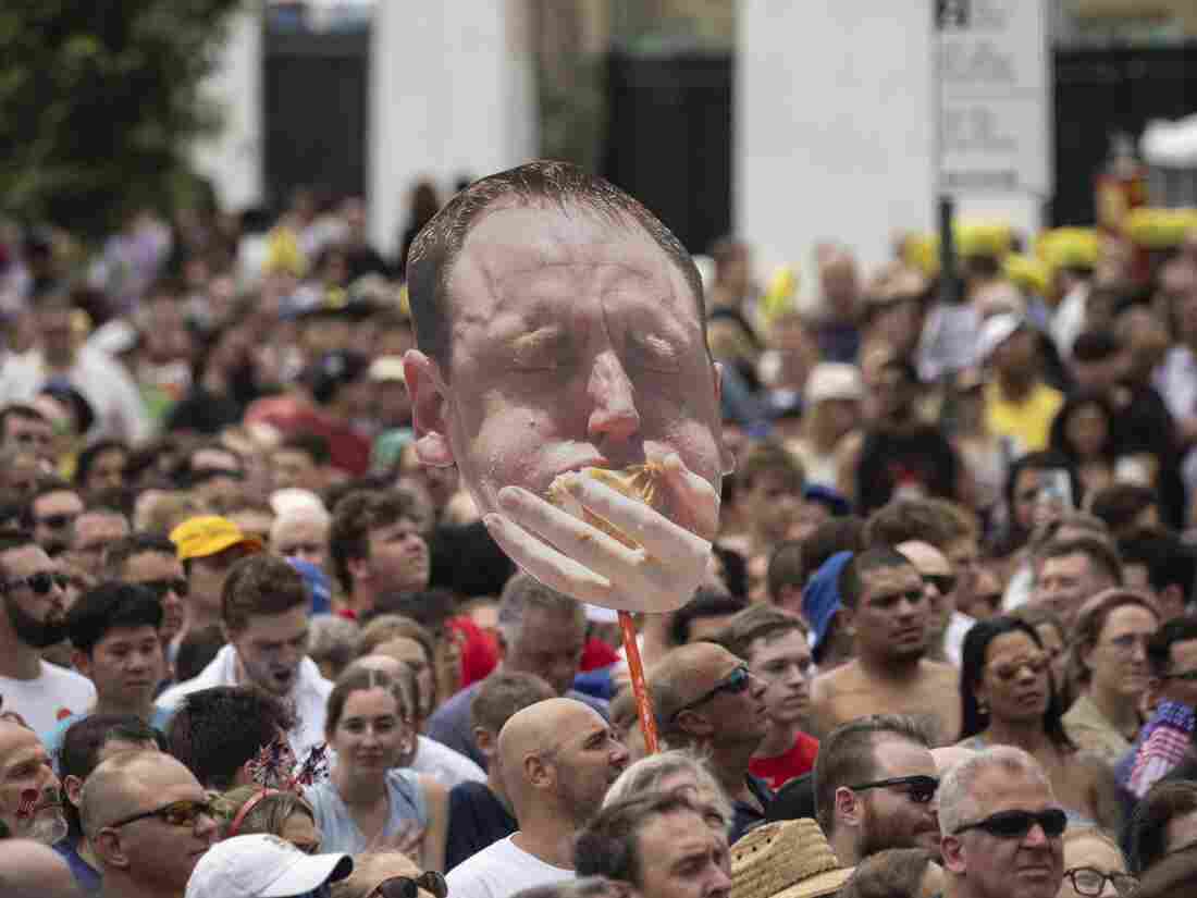 Joey Chestnut banned from Nathan