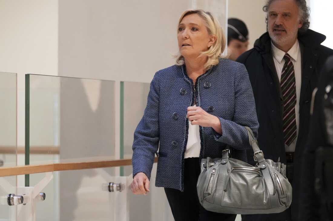 French courtroom bars far-right chief Marine Le Pen from public workplace for embezzlement