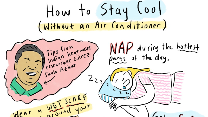 How to keep cool in this year's extreme summer heat even without air conditioning