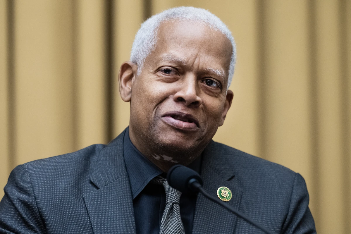 Rep. Hank Johnson speaks during a House Judiciary Committee hearing in 2023.