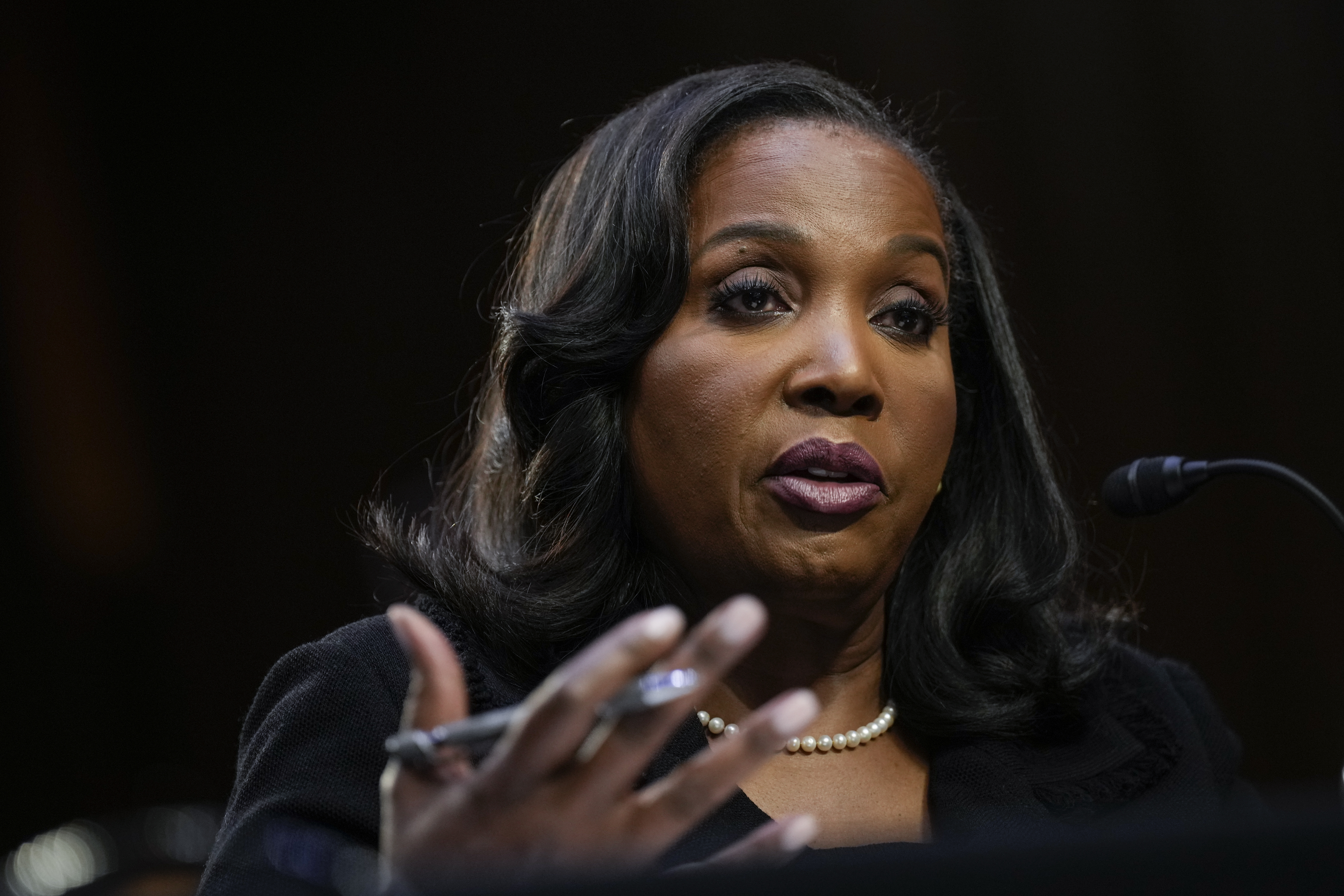 Supreme Court says Fed Gov. Lisa Cook can stay, for now : NPR