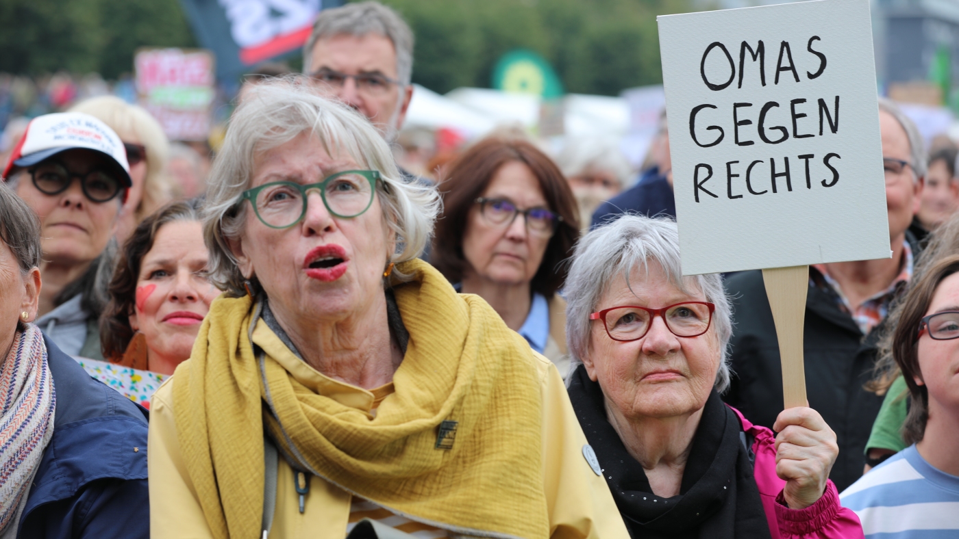 Germany grandmothers fight far-right AfD ahead of state elections : NPR Germany grandmothers fight far-right AfD ahead of state elections : NPR