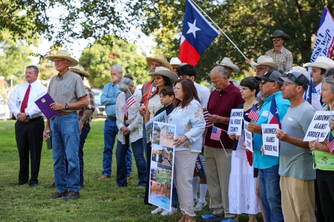 A coalition of over 230 landowners from west Texas facing the condemnation of their property for border barriers are a part of a group suing the Department of Homeland Security.