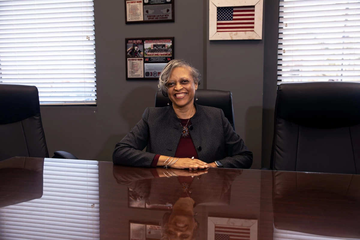 Karen Anderson, the head of Alabama's new Office of Math Improvement. Anderson has been a driving force behind implementing the state's ambitious Numeracy Act.