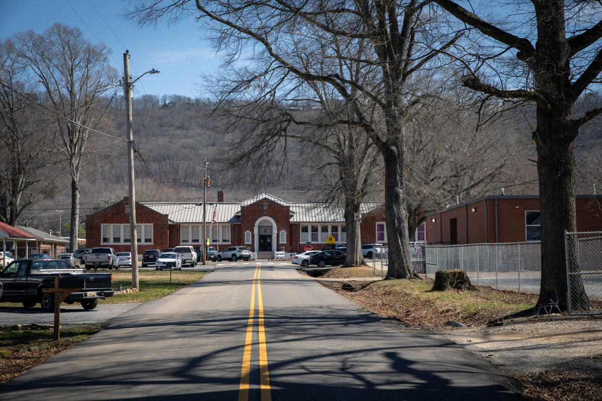 Valley Head High School, a K-12 school located in the foothills of Lookout Mountain.