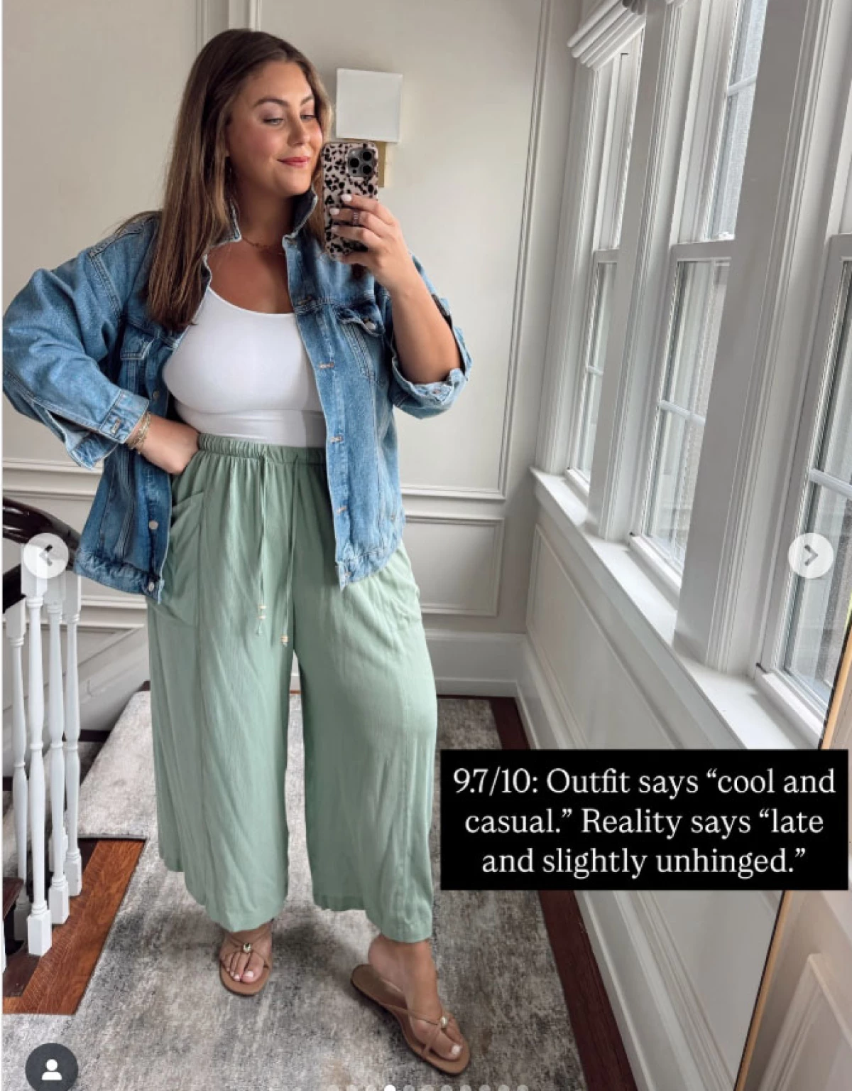 A recent Instagram post from content creator and former model Caralyn Mirand Koch.