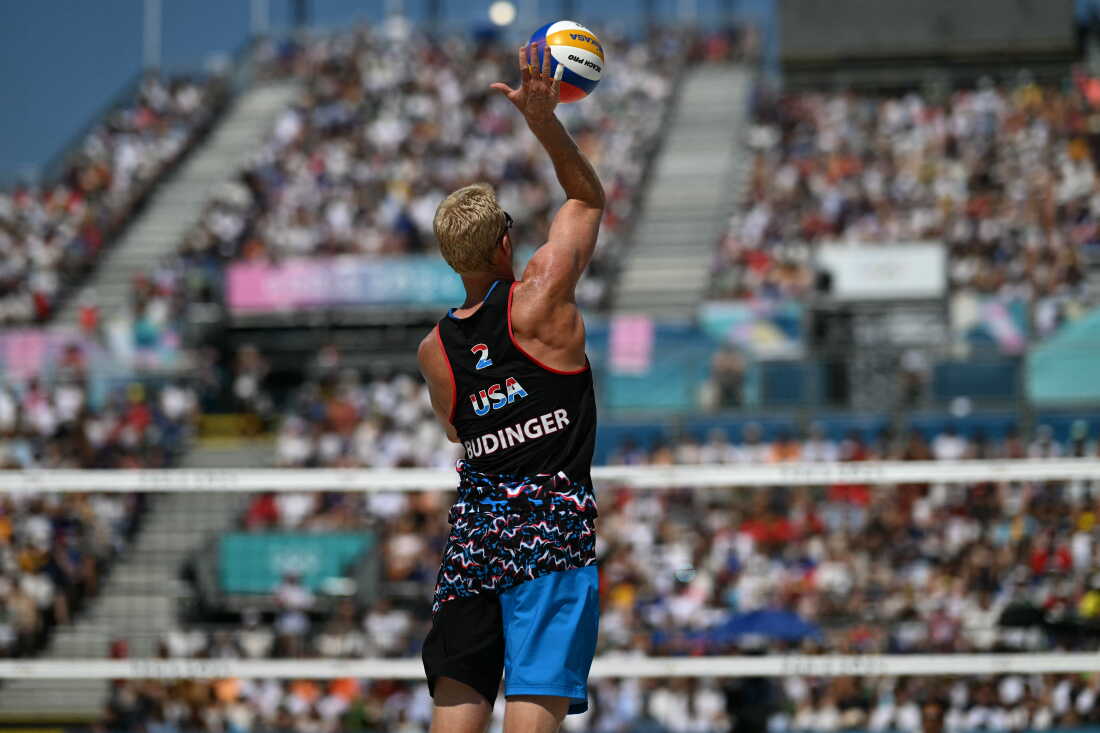 Budinger Chase Budinger's path from the NBA to Olympic beach volleyball : NPR