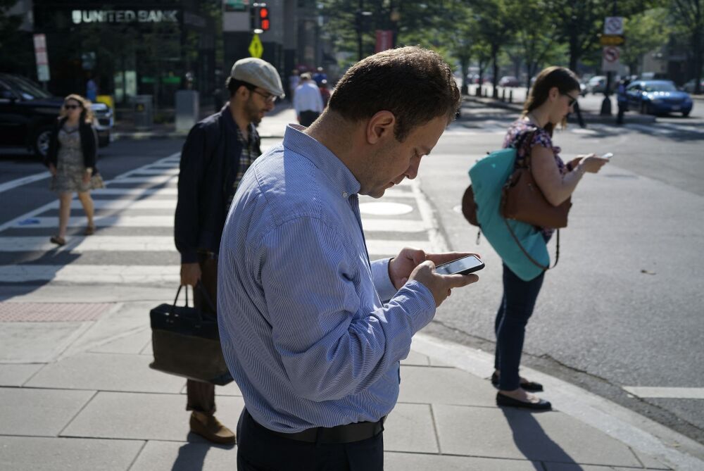 ICE is among the government agencies that buy commercial data about Americans in bulk. (AFP via Getty Images)
