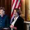 Senator Amy Klobuchar, a Democrat from Minnesota, was among a group of Democratic senators who wrote to the Department of Health and Human Services demanding answers on the agency's communications pause.