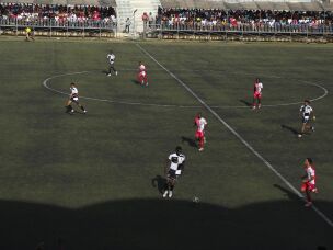 The regional football championship of Santiago South, the region that includes the capital, Praia pitted the Travadores versus Boavista — two of the biggest and oldest teams in Cabo Verde — as they competed for the regional title of Praia in Cape Verde.