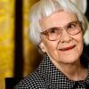 Harper Lee smiles before receiving the 2007 Presidential Medal of Freedom at the White House on Nov. 5, 2007.