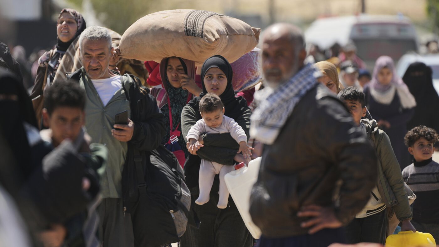 To occupy Gaza and rule Palestinians : NPR