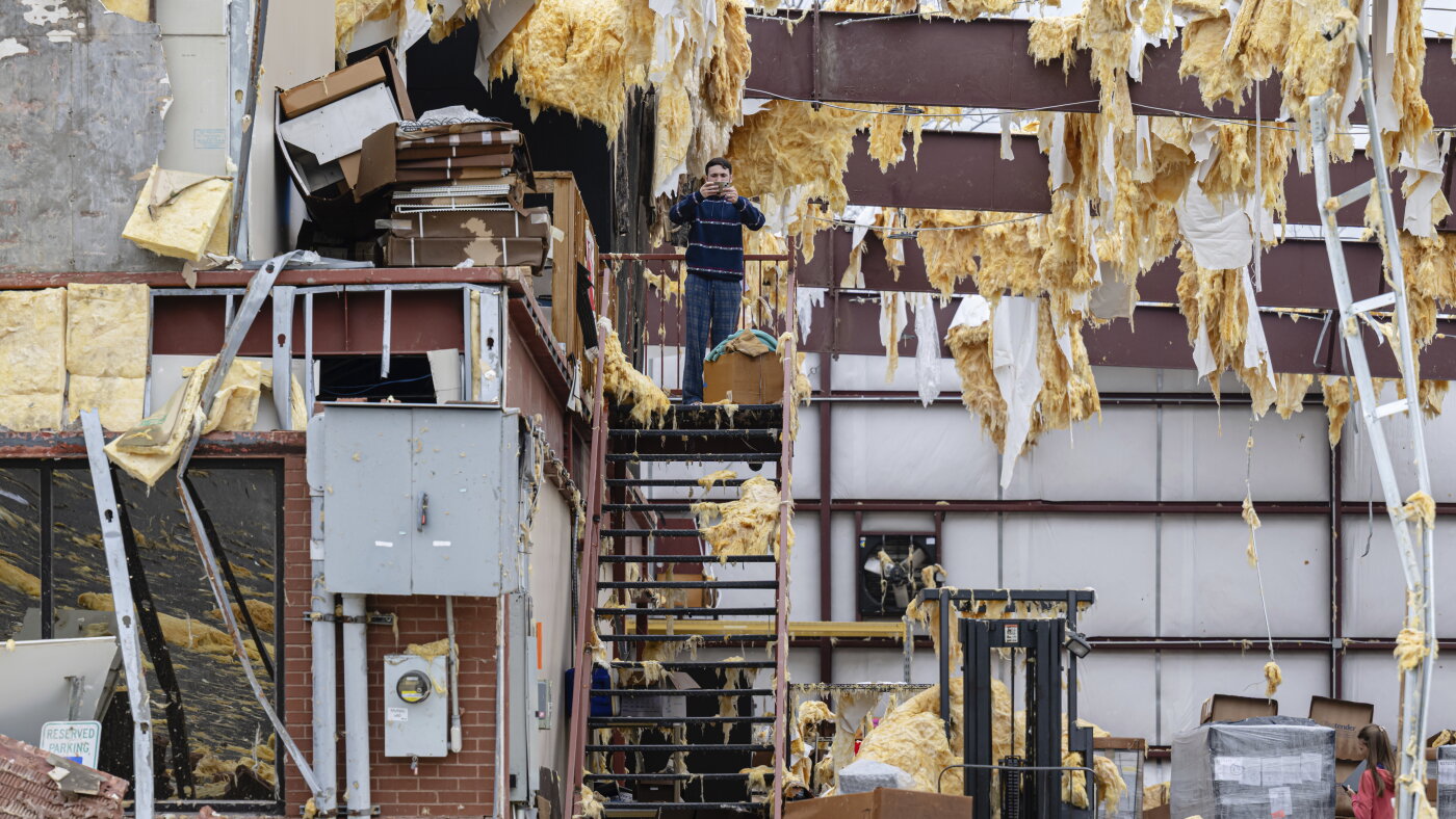 Deadly storms devastate parts of the U.S. South and Midwest : NPR