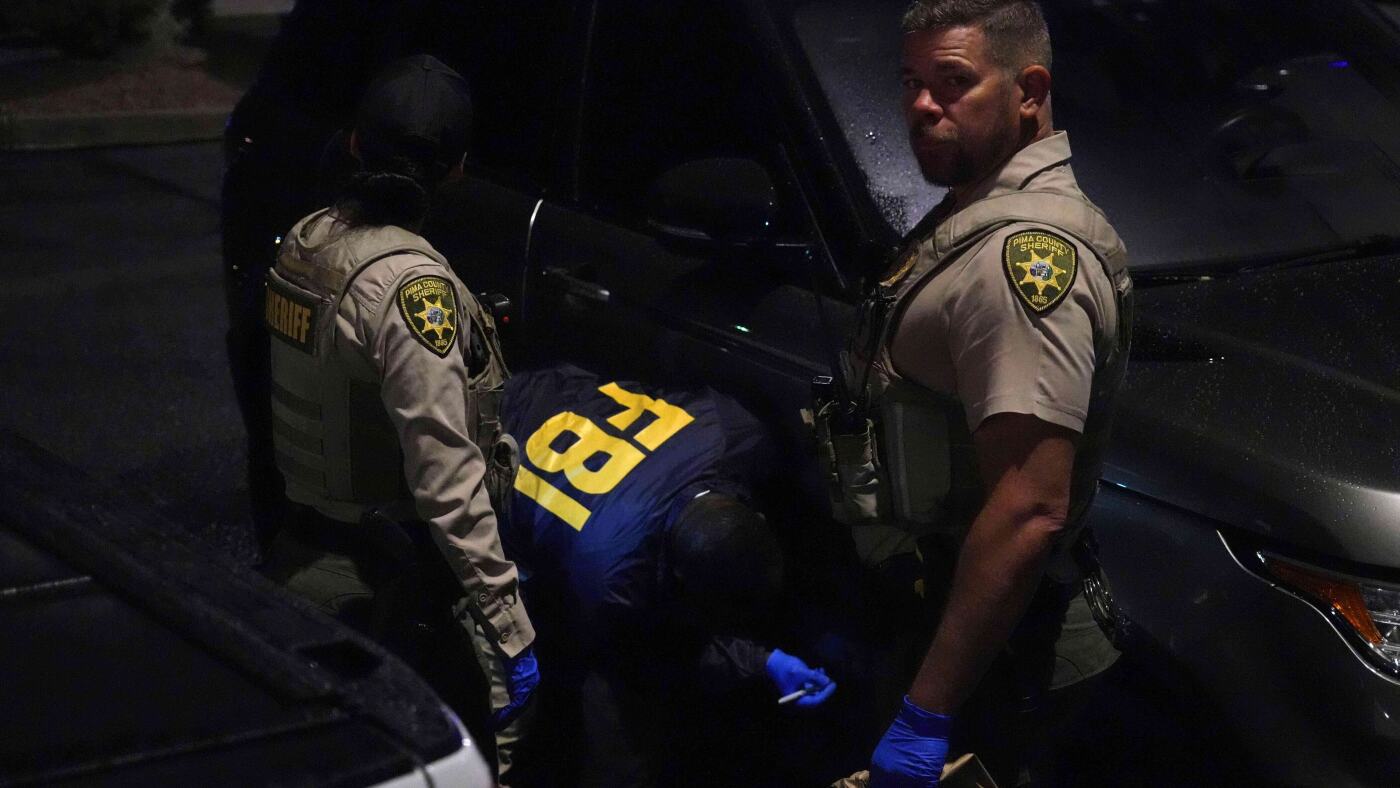 DNA from glove close to Guthrie house seems to match glove worn by suspect : NPR