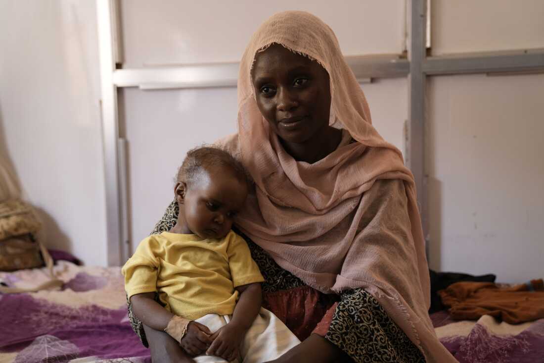 Alawiya Zakaria and one-year-old Sabba