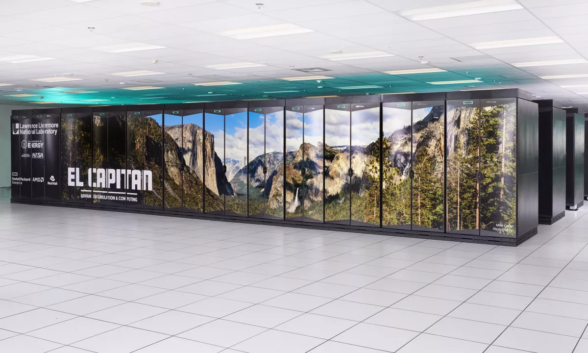 El Capitan, the supercomputer at Lawrence Livermore National Laboratory, can simulate a nuclear blast from 'button to boom.'