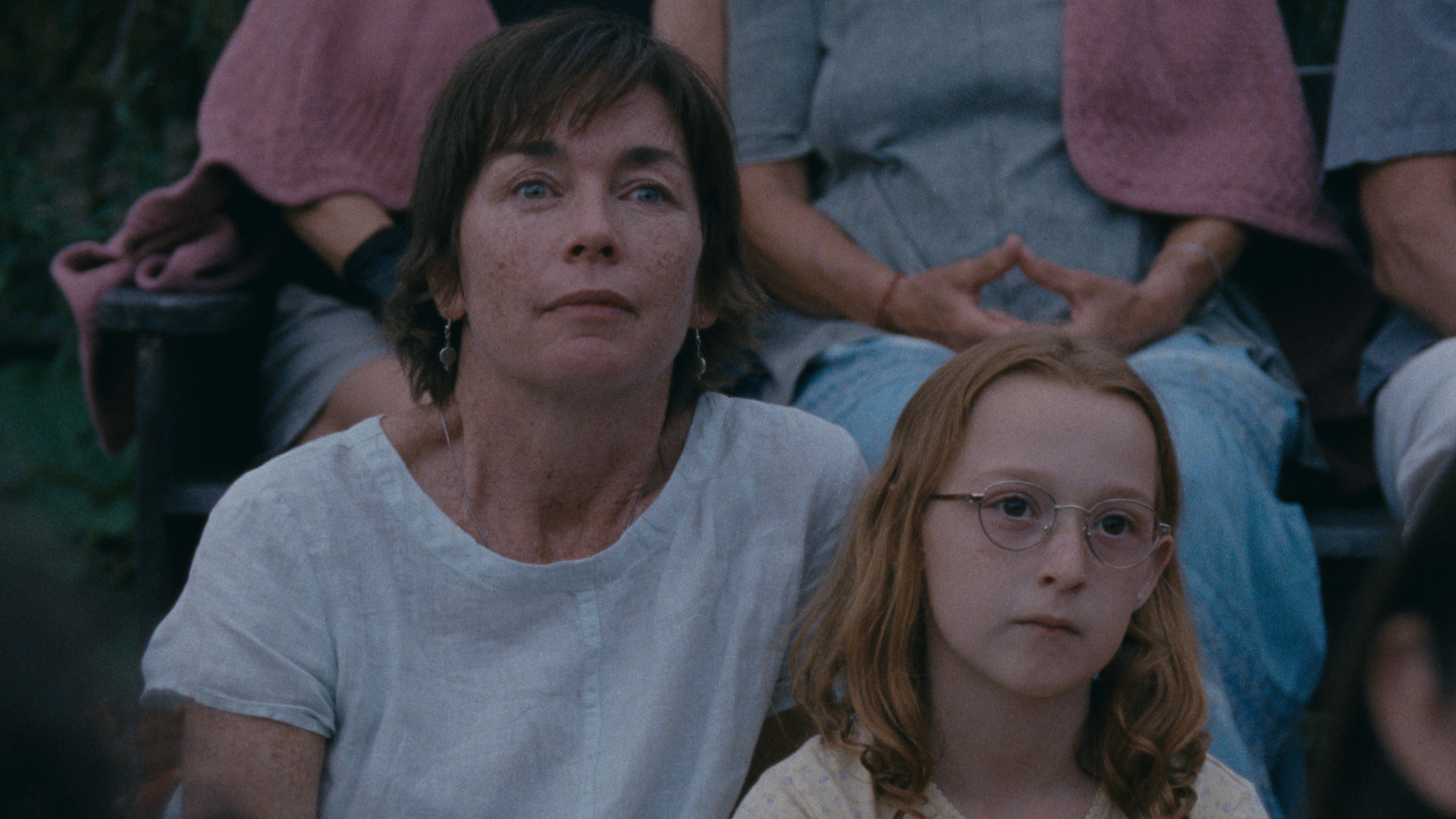  Mother and daughter Janet (Julianne Nicholson) and Lacy (Zoe Ziegler) share a slow New England summer in  <em>Janet Planet.</em>