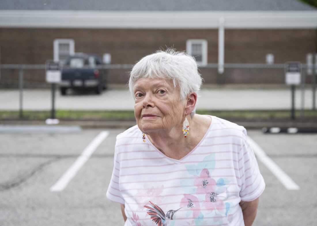 Sylvia Marco poses for a portrait in Sewickley, Pennsylvania on July 24, 2024.